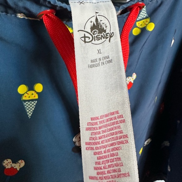 COPY - Disney Swim Trunks Shorts Lined Mickey Mouse Ice Cream Drawstring XL - Picture 4 of 4